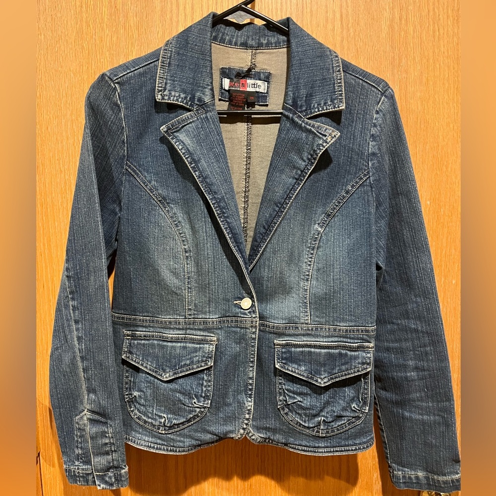 Live A Little Jean jacket